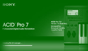 Sony ACID Pro 7 на русском языке